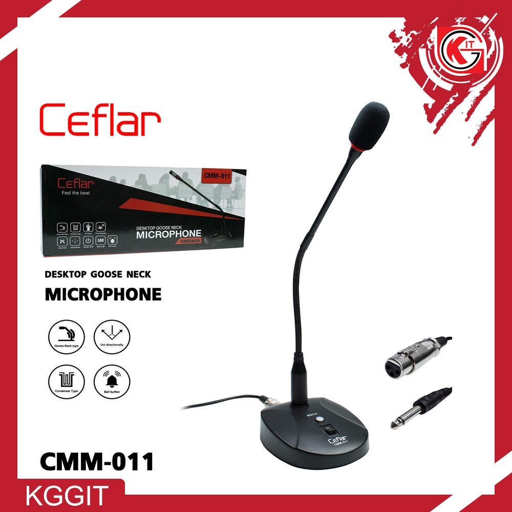 Ceflar CMM-011 ไมโครโฟนตั้งโต๊ะ