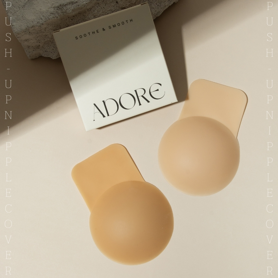ปิดจุกดันทรง ซิลิโคนปิดจุก ซิลิโคนแปะจุก ที่แปะจุกกาว ปิดจุกกาว PUSH UP NIPPLE COVER