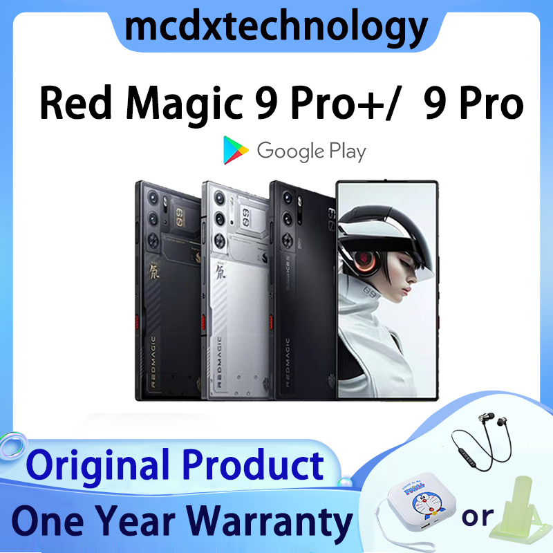 【Global Rom】Nubia Red Magic 9 Pro+/ Red Magic 9 Pro Snapdragon 8 Gen 3 165W Fast Charging Dual SIM 5G Red magic 8S Pro+