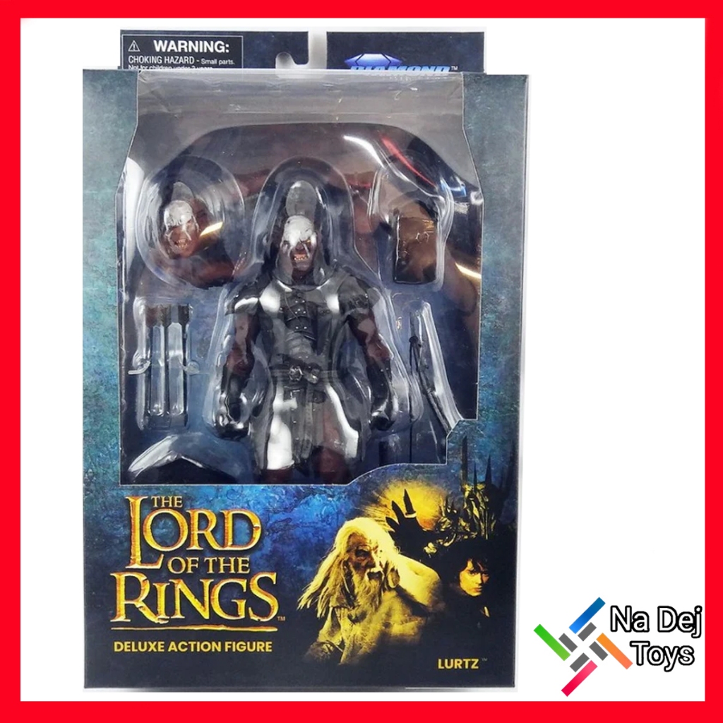 Lurtz The Lord of The Rings Diamond Select 7" Figure ลูทซ์ ดิ ลอร์ด ออฟ ดิ ริงส์ ไดมอนซีเล็คส์ ขนาด 