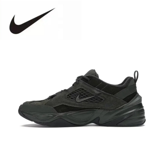 Nike M2K Tekno SP Sequoia Dad's shoes olive green（ของแท้ 100%）