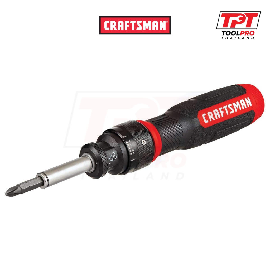 Craftsman ไขควงกรอกแกรก SpeedDrive Ratcheting Screwdriver CMHT68129