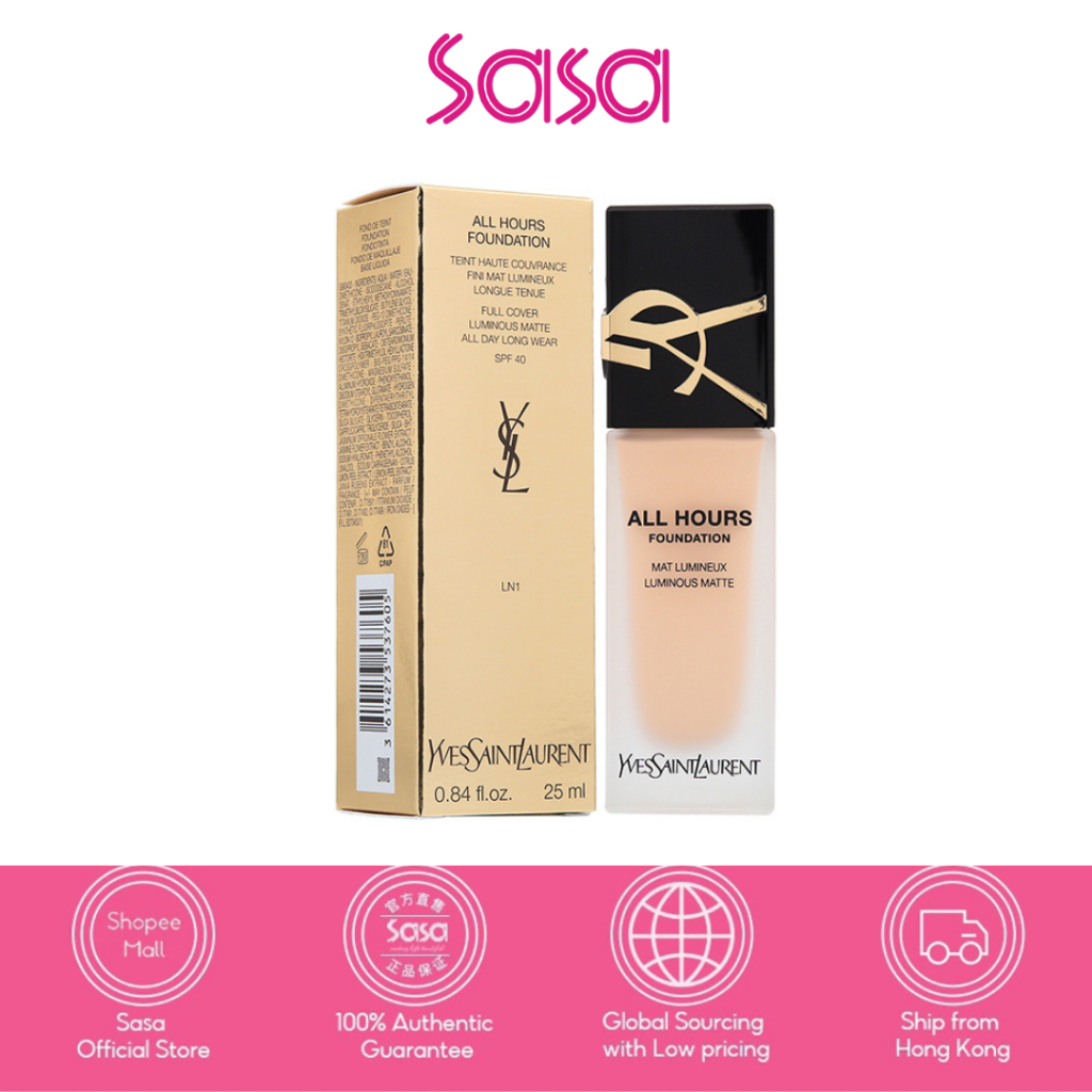 Yves Saint Laurent All Hours Foundation SPF40 (#LN1) 25ml