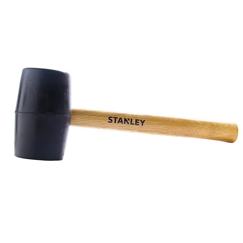 STANLEY รุ่น STHT57528-8 ค้อนยางด้ามไม้ 24OZ WOOD HANDLE RUBBER MALLET