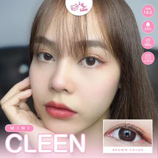 🔥คอนแทคเลนส์ ✨ขนาดมินิ ✨Brown / Black✨Mini cleen (kittykawaii)