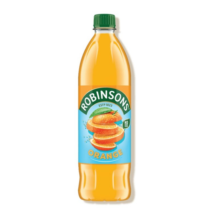 Robinsons Orange Added Sugar โรบินสัน น้ำรสส้มเข้มข้น 1Liter.