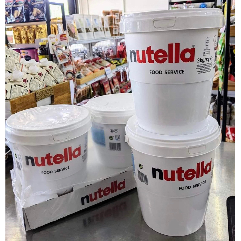 Nutella นูเทล่า 3 กก. ของแท้ Made in italy