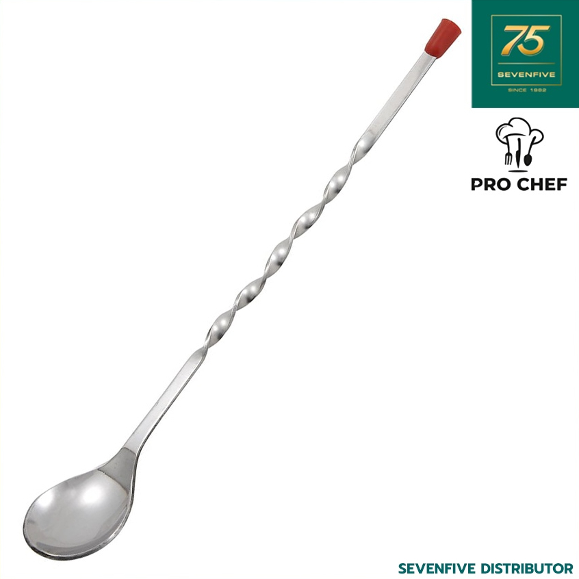 PRO CHEF ช้อนบาร์ ช้อนชงเหล้า ช้อนชงค็อกเทล ยาว11นิ้ว PRC1-BSB-BS-II I 11