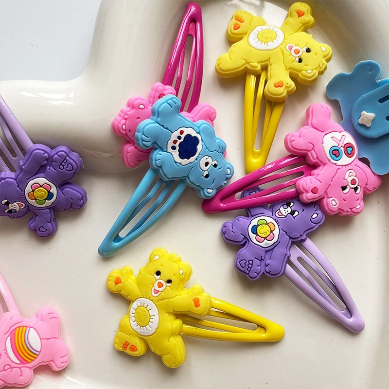 (พร้อมส่ง ) Care Bears hair clip กิ๊บหนีบผม กิ๊บแคร์แบร์