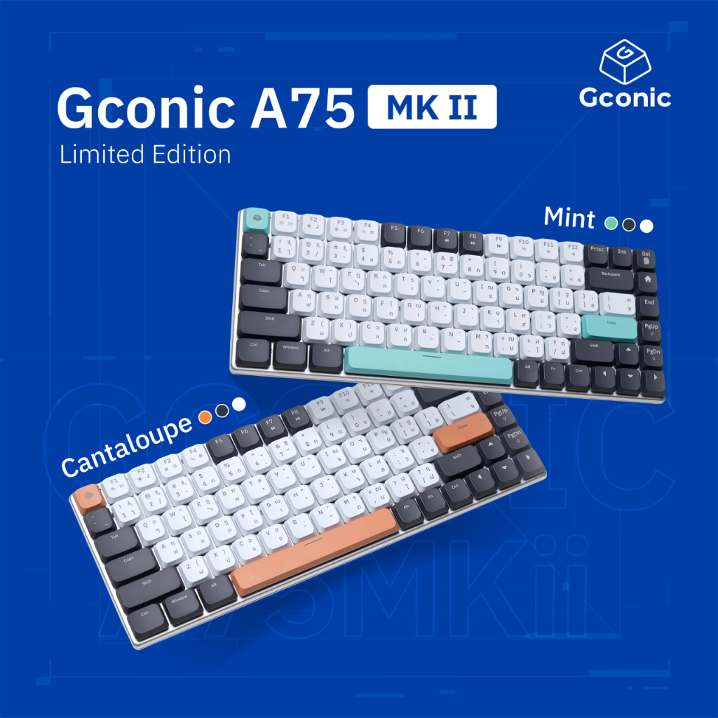 Special Keycap Gconic A75 MKII (Limited Edition)