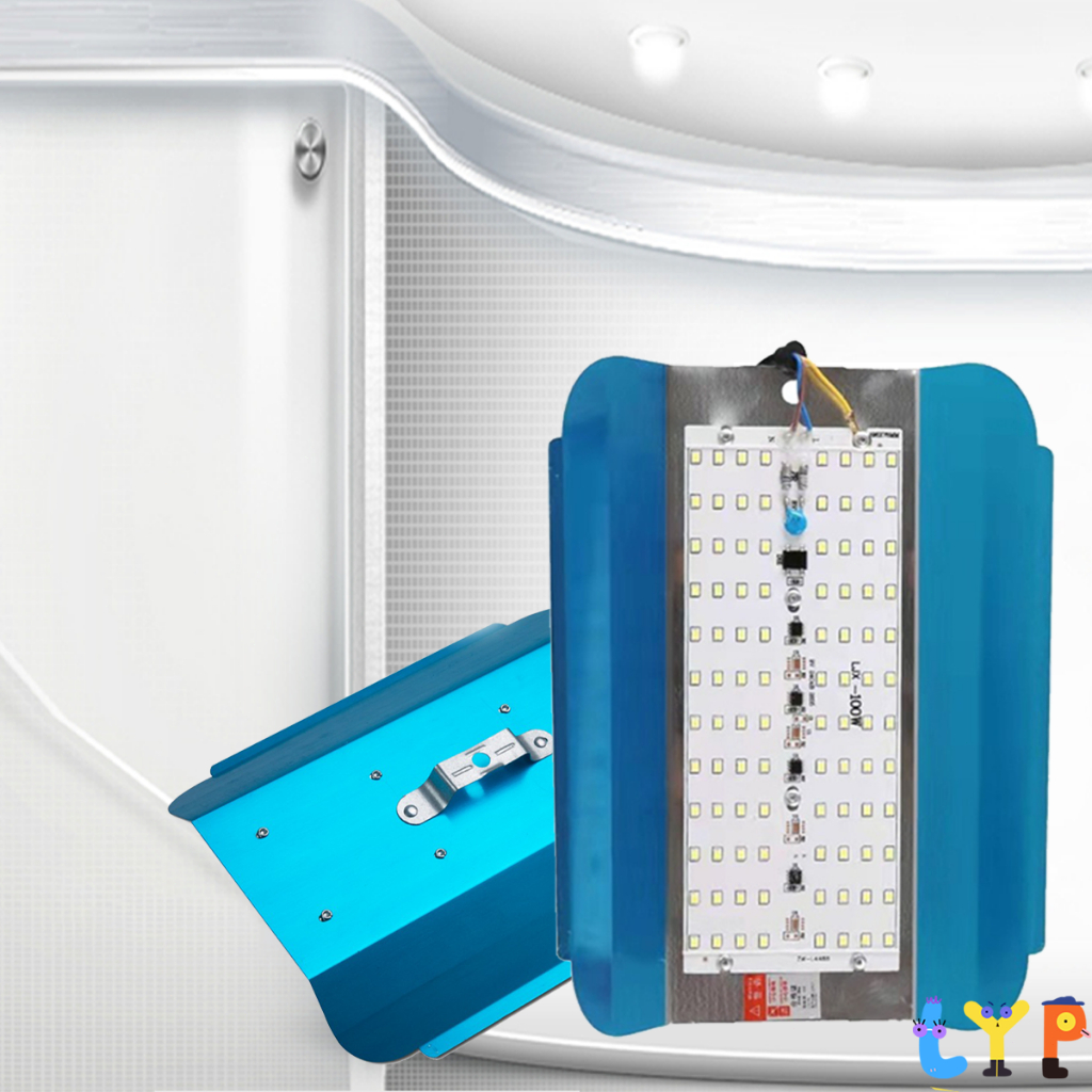 สปอตไลท์แบบกันน้ําสําหรับกลางคืน โคมไฟ Led หลอดไอโอดีนทังสเตน