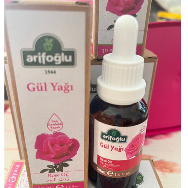 น้ำมันกุหลาบ 30mlจากประเทศตุรกี rose oilใช้ทาบำรุงผิวหน้า - รูปที่ 4