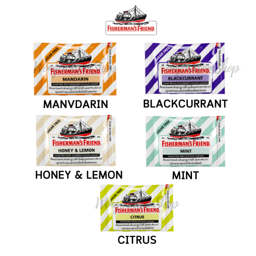 ฟิชเชอร์แมน Fisherman's friend 25 กรัม