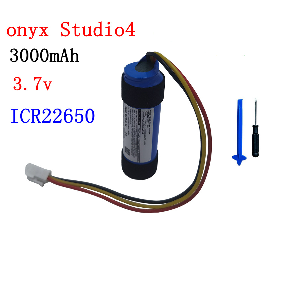 ลำโพง ICR22650 Onyx Studio 4 Harman Kardon studio4 Battery 3000mAh battery Lithium-Polimer battery p