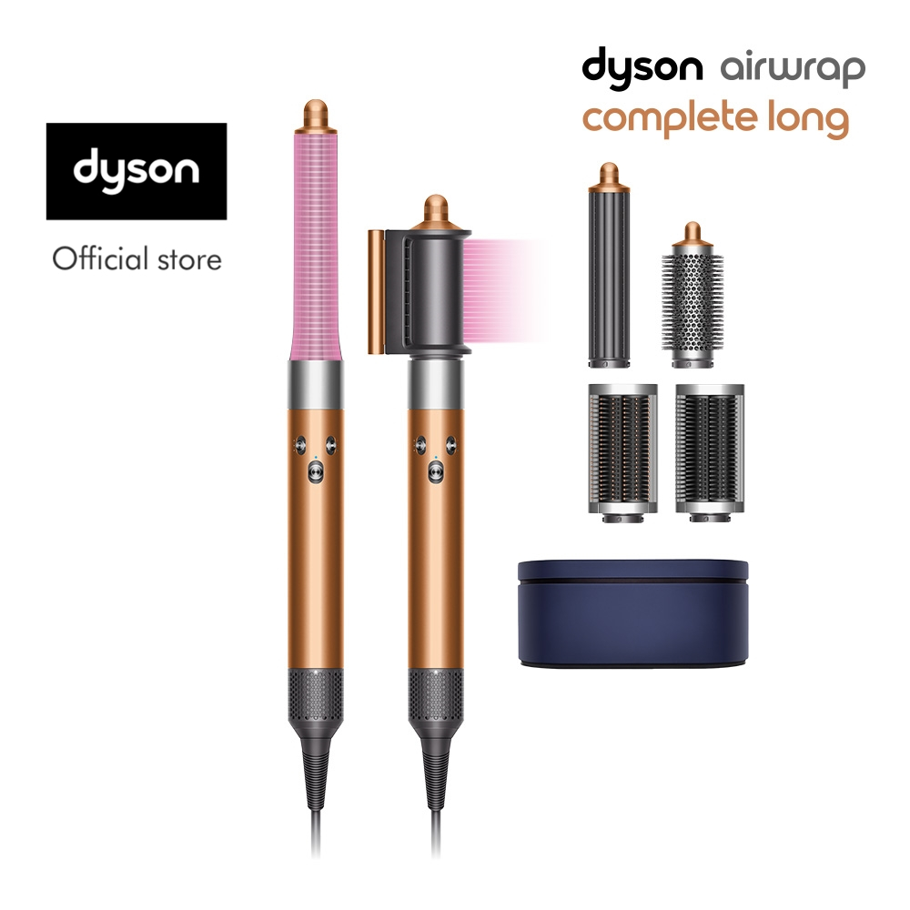 Dyson Airwrap ™ Hair multi-styler and dryer Complete Long (Copper/Nickel) อุปกรณ์จัดแต่งทรงผม แบบครบชุด รุ่นยาว