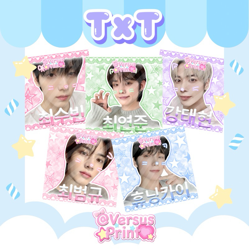 🎀Sticker TxT🎀 สำหรับแปะพัสดุหรืออื่นๆ📦