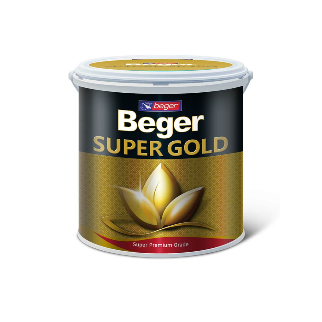 Beger SUPER GOLD A/P 1001,1002 รองพื้นทอง ขนาด 1 ไปร์ สูตรน้ำ สำหรับ Beger Super Gold รองพื้นสีแดง สูตรน้ำอะคริลิก
