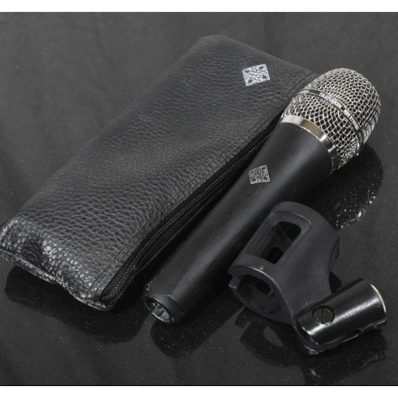 ไมโครโฟน Telefunken M80 สีดำและหัวสีเงินแวววาว (มือสองของแท้สภาพ 90% ใช้งานปกติ)
