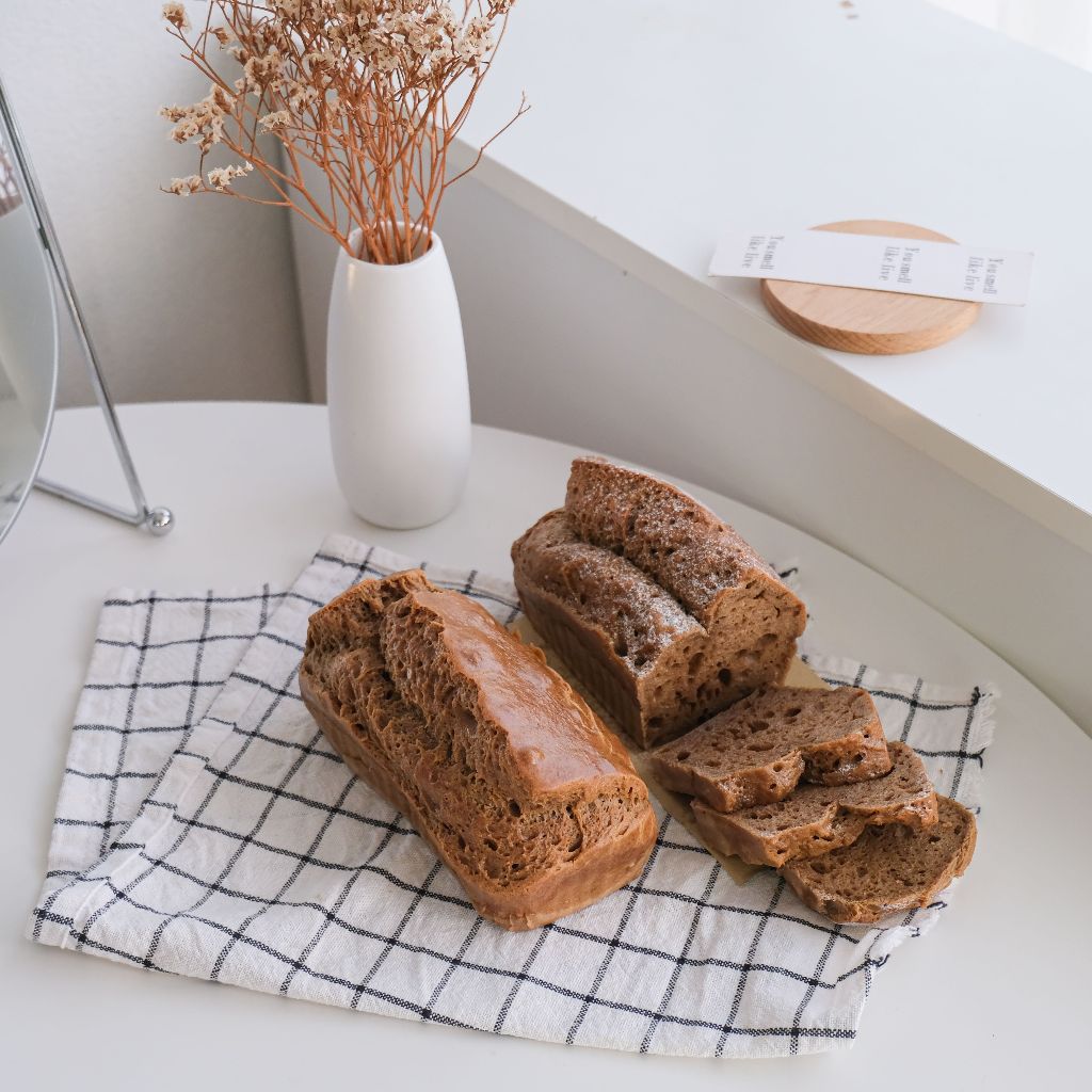 สินค้ากึ่งสำเร็จรูป ขนมปังไร้แป้ง Paleo Bread (รสชาติอัลมอนด์)