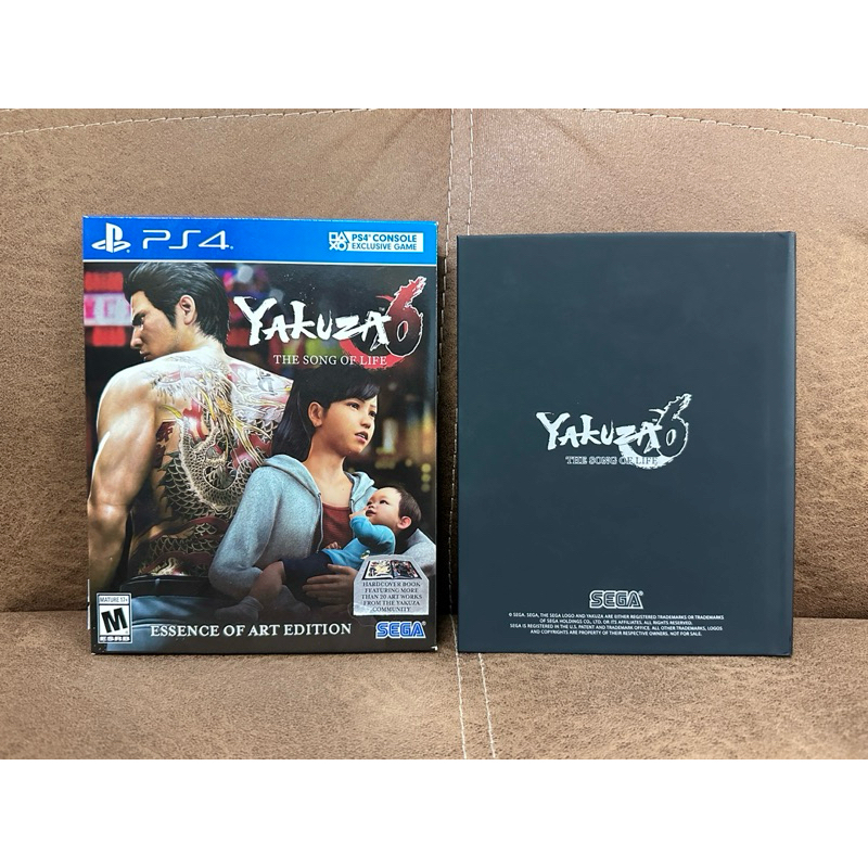 [Ps4] Yakuza 6 - The song of life + Art Book [ชุดสะสม][มือ1/มือ2]