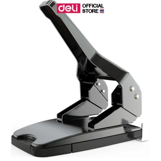 Deli 0160 Heavy Duty Punch เครื่องเจาะรูกระดาษ 60 แผ่น รุ่นประหยัดแรง ตุ๊ดตู่ เครื่องเจาะ เครื่องเจาะกระดาาษ