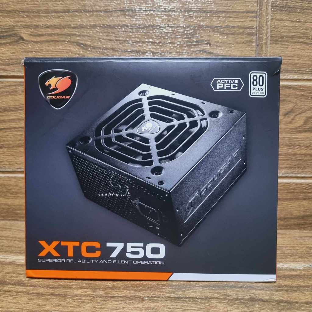 POWER SUPPLY (อุปกรณ์จ่ายไฟ) COUGAR XTC 750W 80 PLUS WHITE มือ2 (มีกล่อง) มีประกันศูนย์ไทย JIB