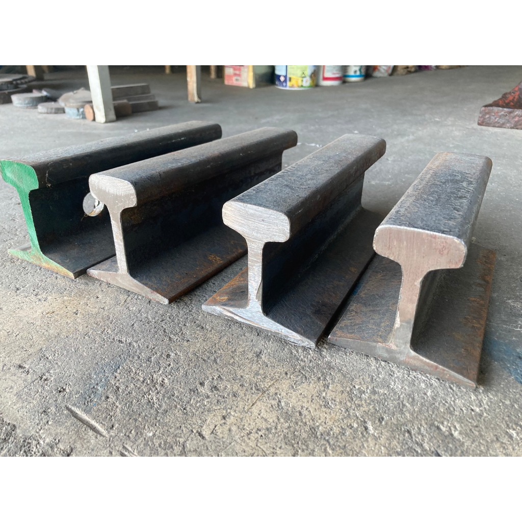 เหล็กรางรถไฟใช้สำหรับรองเคาะรองตีโลหะ ทั่งตีเหล็ก DIY #ทั่งตีเหล็ก #Anvil