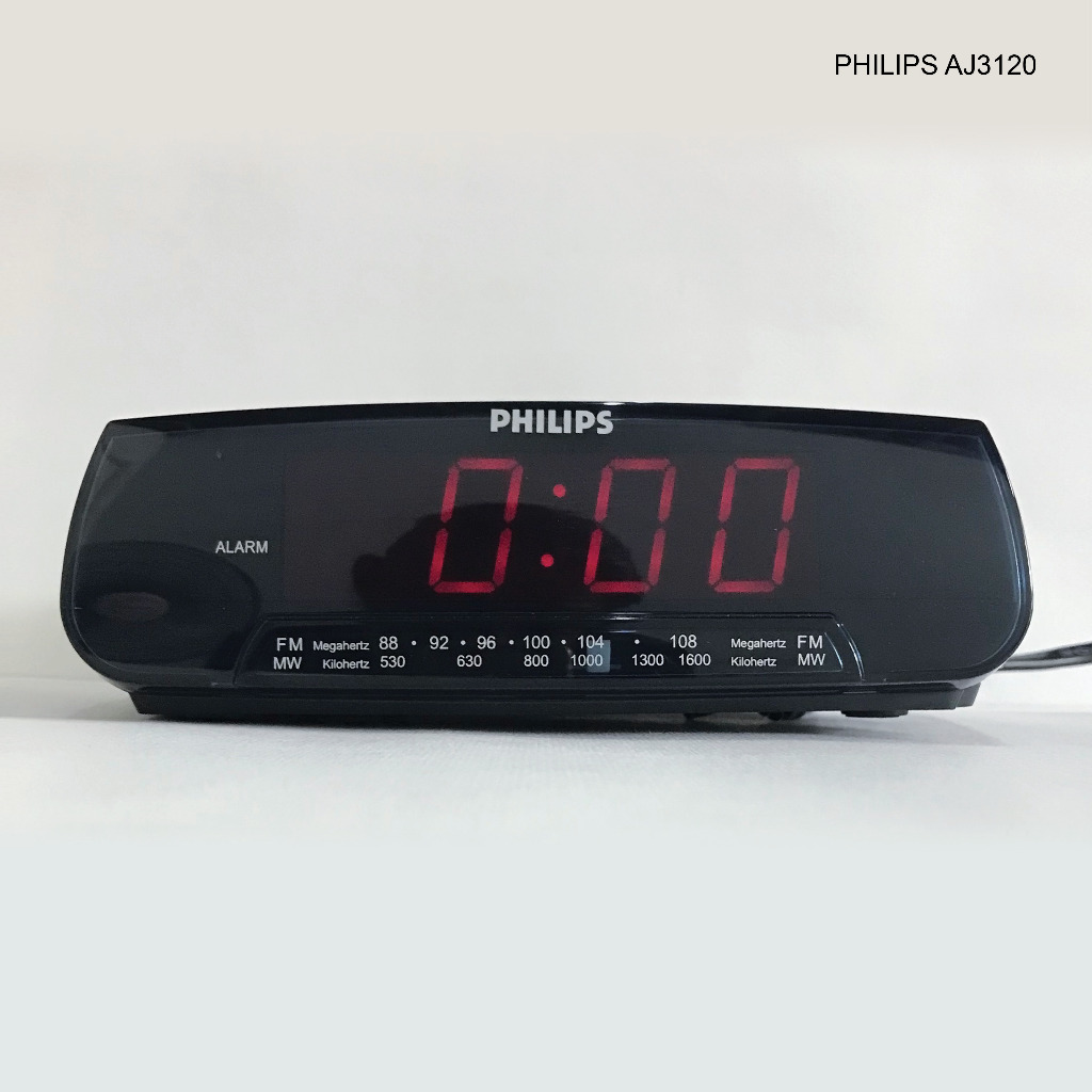 นาฬิกา นาฬิกาปลุก วิทยุ Philips AJ3120
