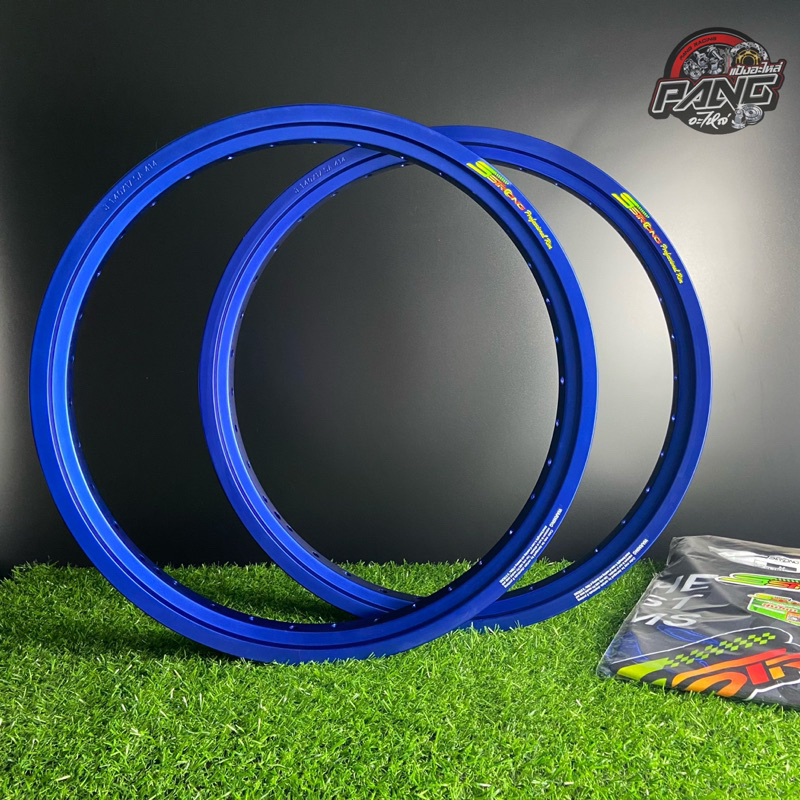 ล้อ Sstrong ทรง A ขอบ 1.40-17 สีล้วน (มีเสื้อยืดสกรีน + สติกเกอร์แถม)