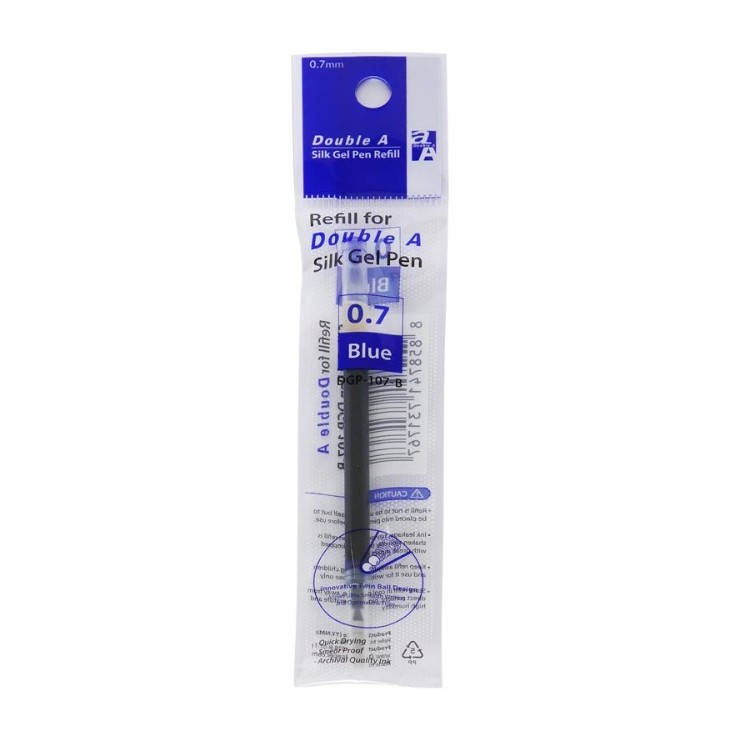 ไส้ปากกาเจล Double A รุ่น Silk Gel Pen 0.5mm ,0.7mm