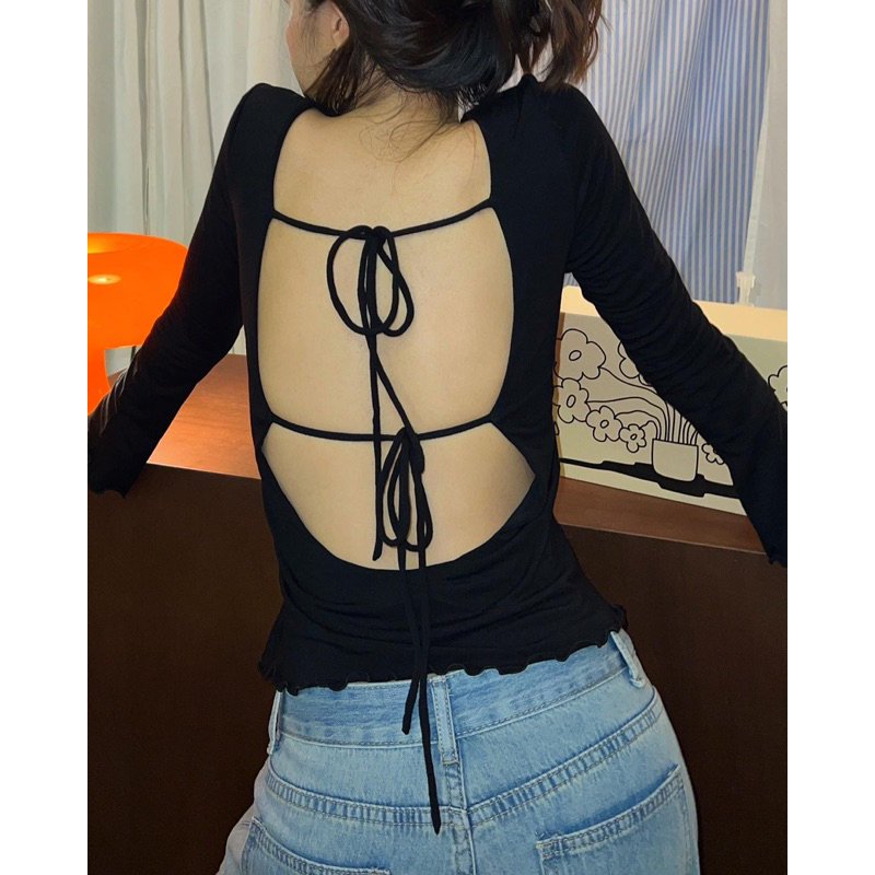 BALLADS judy jane top เสื้อแขนยาว