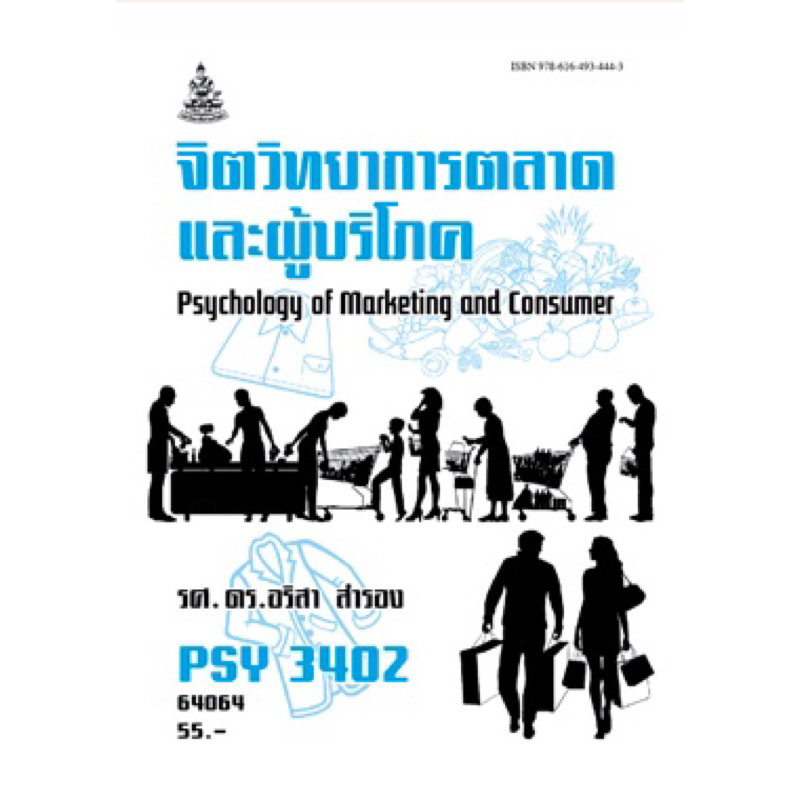 ตำราเรียน ม.ราม PSY3402 จิตวิทยาการตลาดและผู้บริโภค