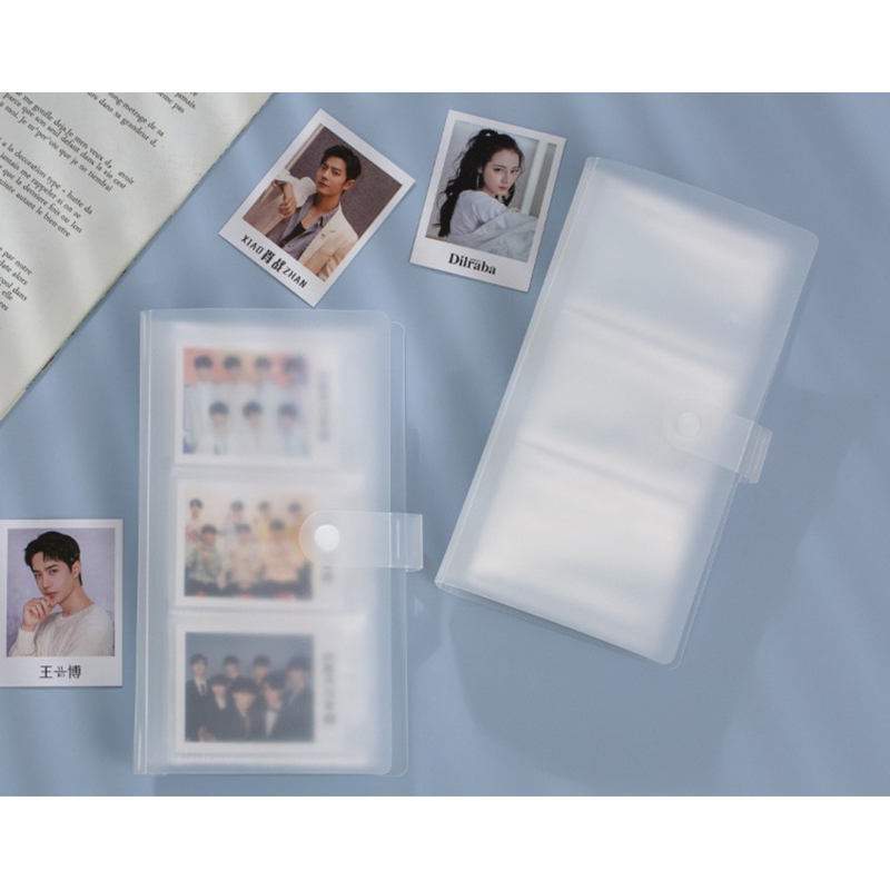 พร้อมส่ง อัลบั้มใส่บัตร อัลบั้มรูป โพลารอยด์ 120/240 ช่อง