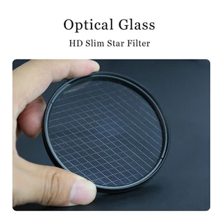 Star Filter by DHD ฟิลเตอร์เพิ่มเอฟเฟ็กซ์แสงแฟลร์ 4/6/8 แฉก HD Slim Star Filter