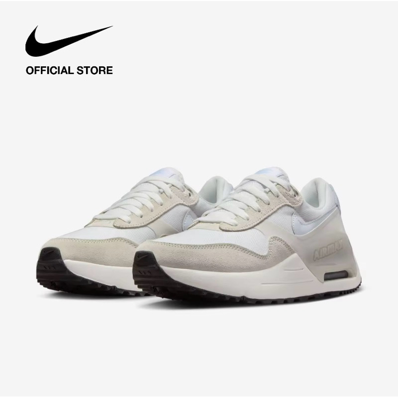 Nike Air max systm shoe - summit white ผู้หญิง ขนาด 38 มือหนึ่ง ซื้อจาก shop official store ค่ะ