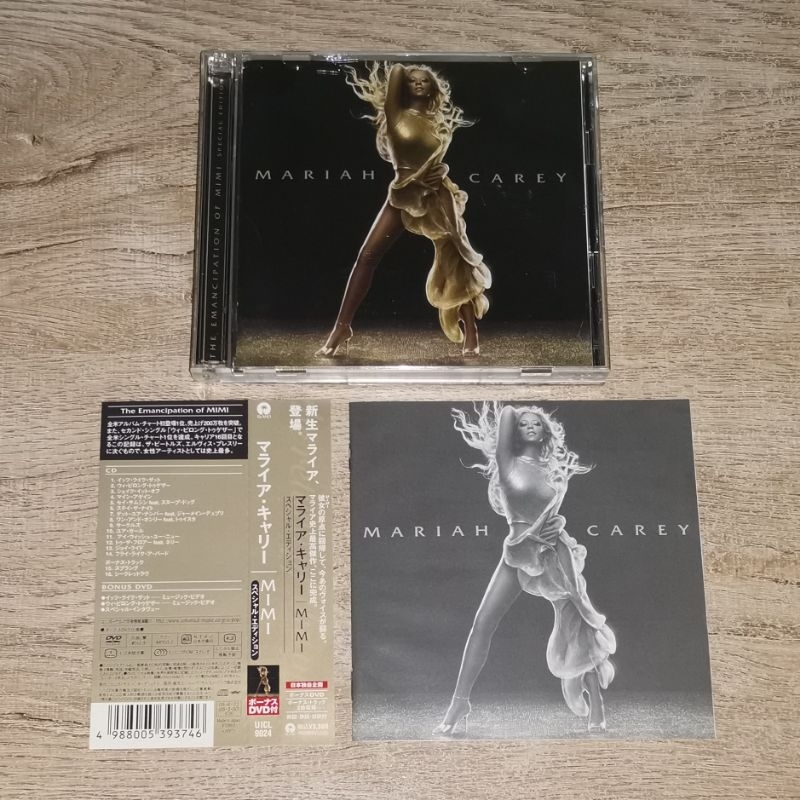 Mariah Carey ซีดี ดีวีดี CD + DVD Album The Emancipation Of Mimi Japan Special Edition