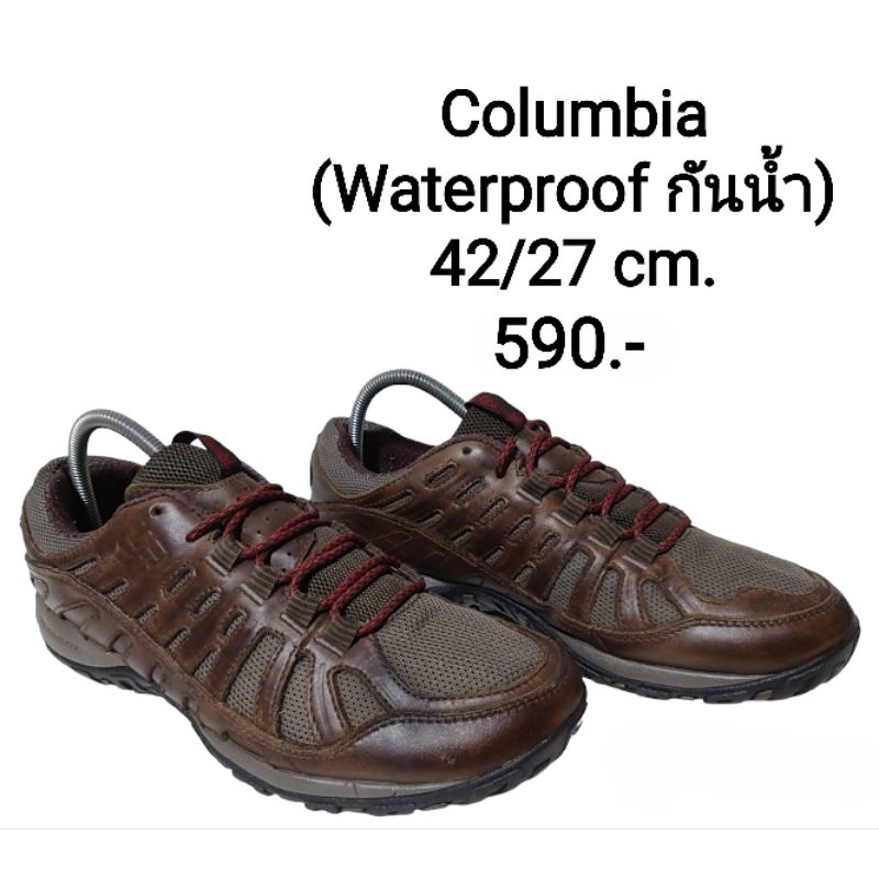 รองเท้ามือสอง Columbia 42/27 cm. (Waterproof กันน้ำ)