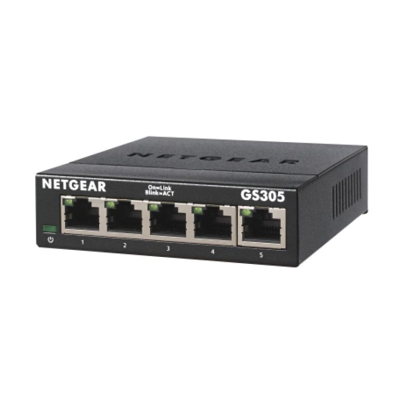 NETGEAR 5-Port Gigabit Ethernet Unmanaged Switch (GS305)