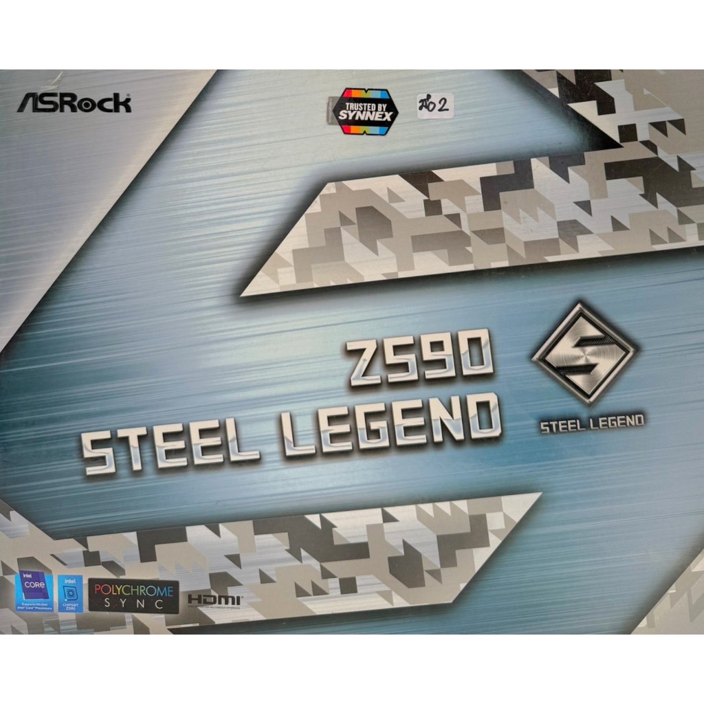 MAINBOARD (เมนบอร์ด) 1200 ASROCK Z590 STEEL LEGEND มือสอง