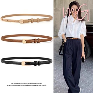 [ส่งจากกทม] My Girl แฟชั่นเกาหลี เข็มขัดหนังนิ่ม คุณภาพสูง ใ…