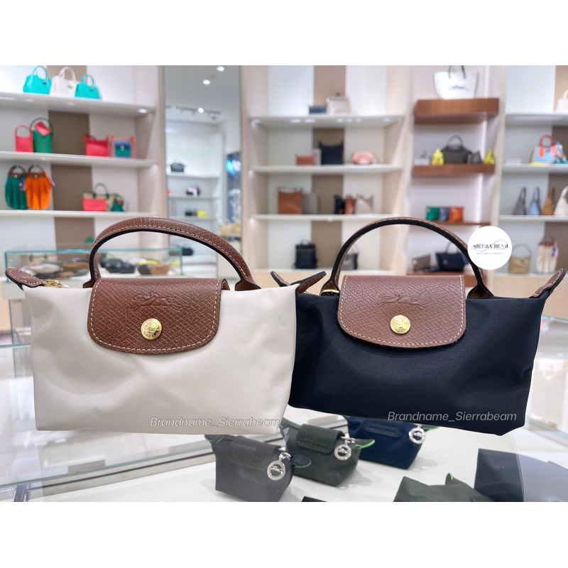 ของแท้* Longchamp Le Pliage Top Hand Pouch*กรุณาอ่านรายละเอียดและถามก่อนกดสั่งซื้อ*(ไม่มีสายยาว)