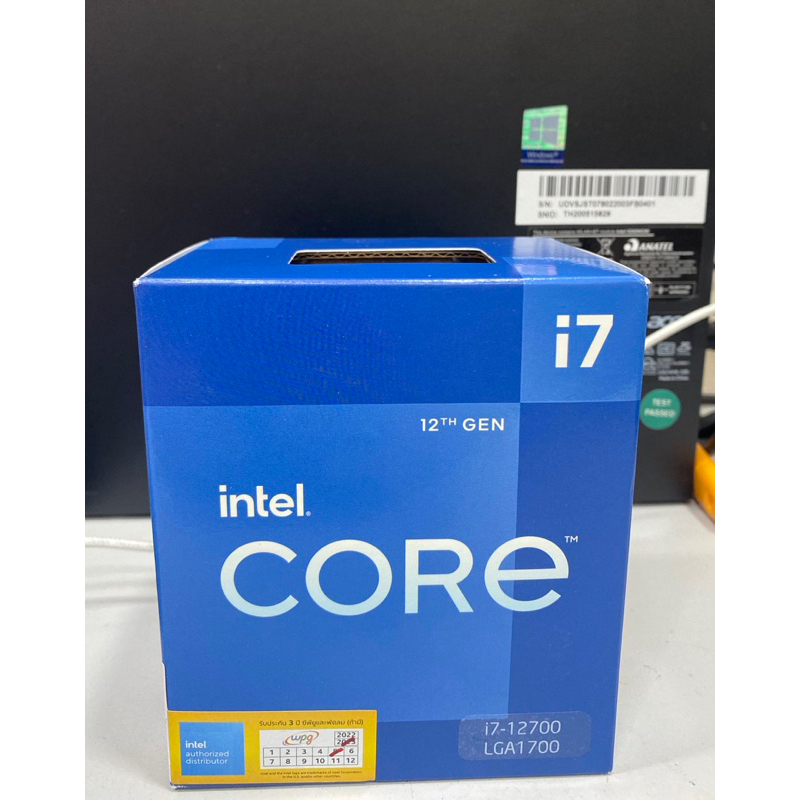 Core i7-12700 Gen 12 (LGA 1700) ของใหม่ ประกันศูนย์