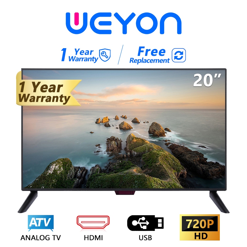 WEYON LED TV 20 นิ้ว  Full HD ทีวีจอแบน