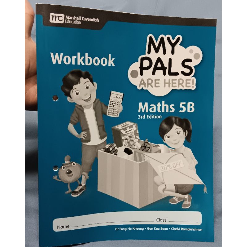 Workbook MY PALS ARE HERE! Maths 5B