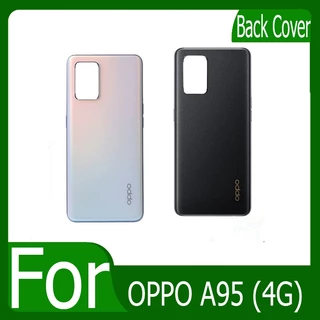 เหมาะสำหรับฝาครอบแบตเตอรี่ OPPO A95 (4G) ฝาหลังกระจก OPPO A95 (4G)เปลี่ยนประตูด้านหลัง (มีกาวและเครื่องมือ