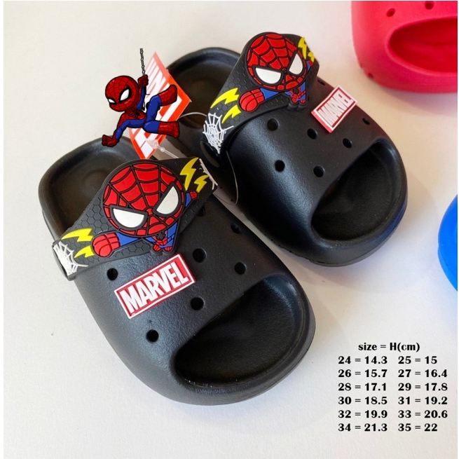 รองเท้าแตะ  ด็กชาย เด็กมาเวล (⚡⚡ลดราคาพิเศษ 159 บาท ขายดี⚡⚡) สินค้าพร้อมส่งจัดส่งทุกวัน ลิขสิทธิ์แท้