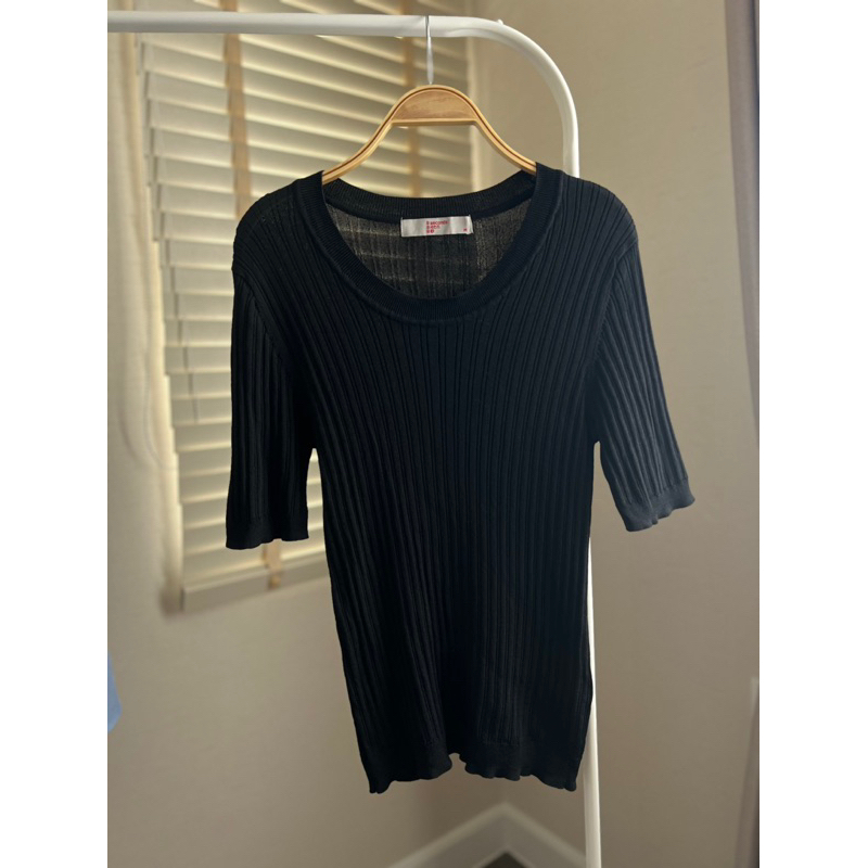 เสื้อยืดสีดำ ป้าย 8seconds