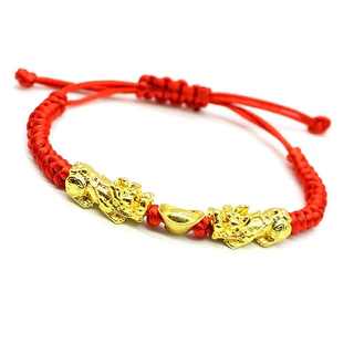 ด้ายแดง กำไล สร้อยข้อมือ ด้ายแดงปี่เซี่ยะ รวมรุ่น