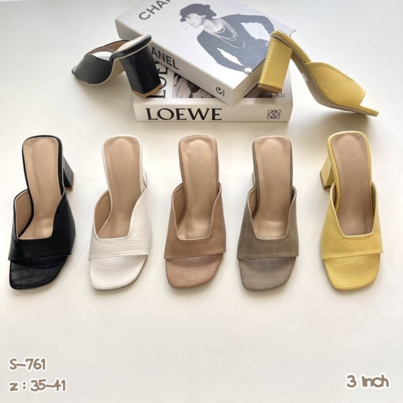 รองเท้าส้นสูง รองเท้าสวยๆ รองเท้าใส่เที่ยว รหัส S-761 Niwa shoes