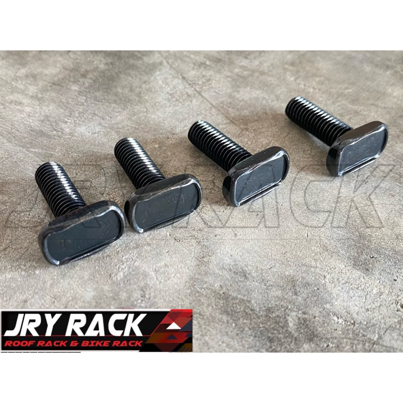 น็อต T bolt เกลียว M8 สำหรับใช้กับคานขวางร่องกว้าง 12-13mm JRY Rack ราคาต่อตัว - รูปที่ 2